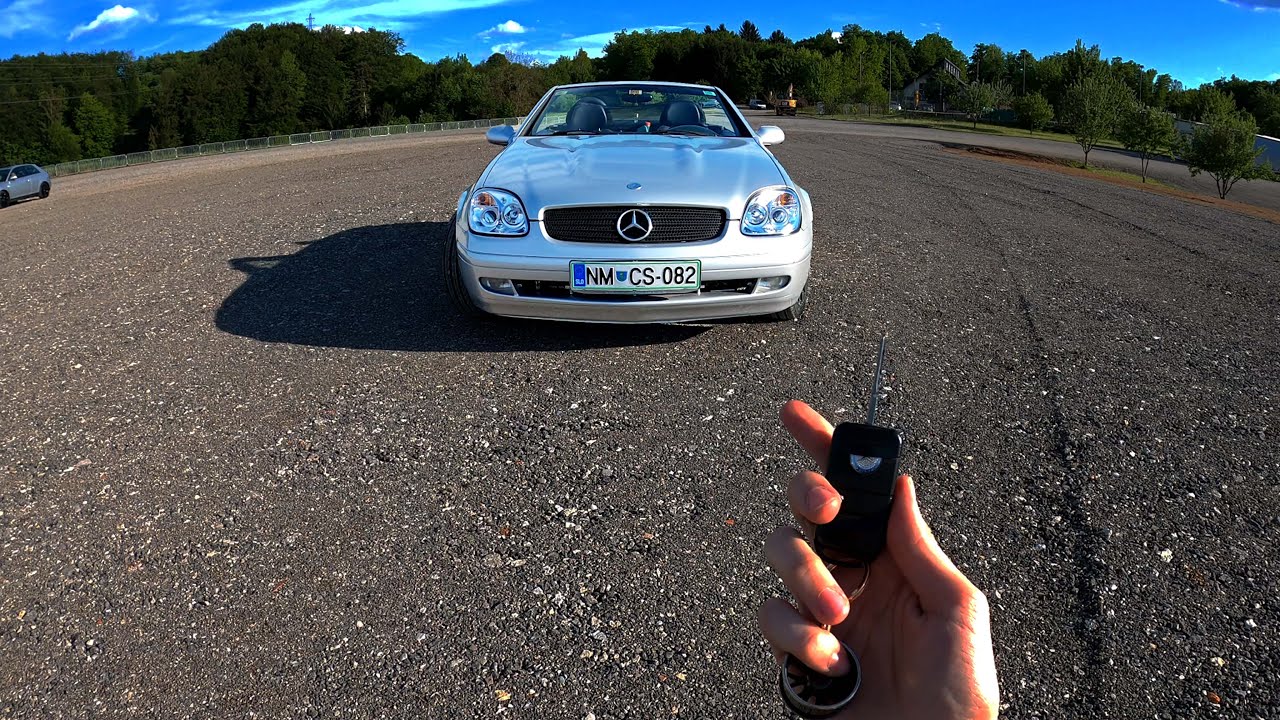 MERCEDES SLK 200 KOMPRESSOR 192HP POV Test drive by FNAutos