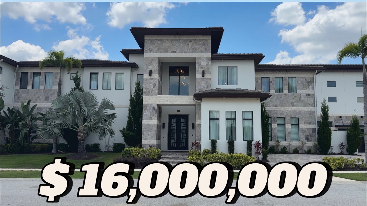 Inside Florida&rsquo;s $16M Mansion with a Bowling Alley, Spa & Star Wars Room!