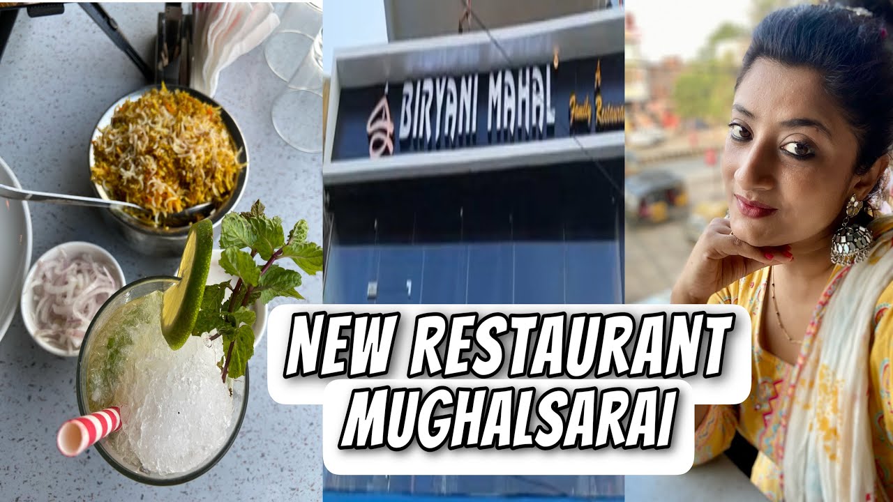 BIRYANI MAHAL Ki Lazawab Biryani | New Restaurant In Mughalsarai #biryanimahal #mughalsarai