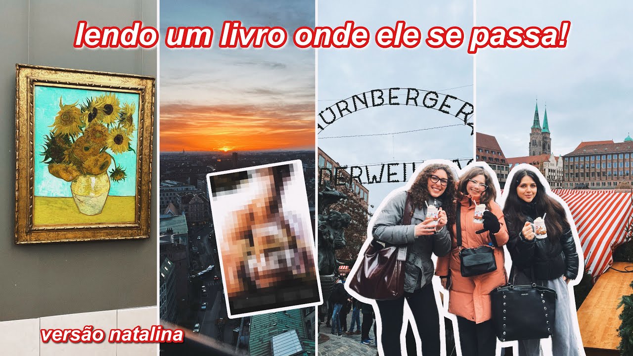 vlog: lendo um livro onde ele se passa – munique e nuremberg 🎄| intercâmbio #06