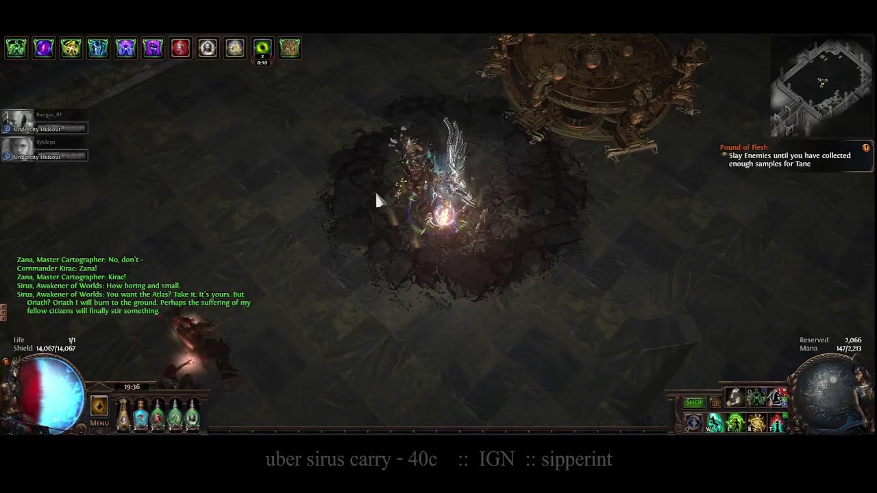 POE 3.19 : INQ STACK INT .. POB : 