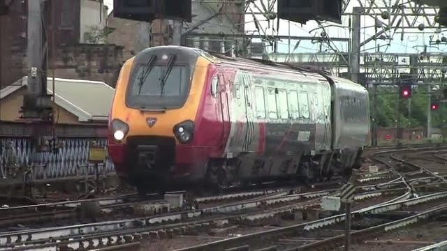 Trains at Glasgow Central 19th June 2016