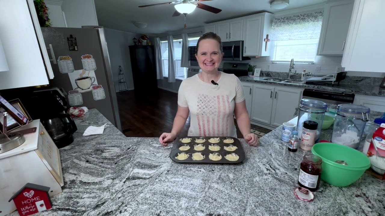 Raspberry Muffins - My First Cooking Demonstration