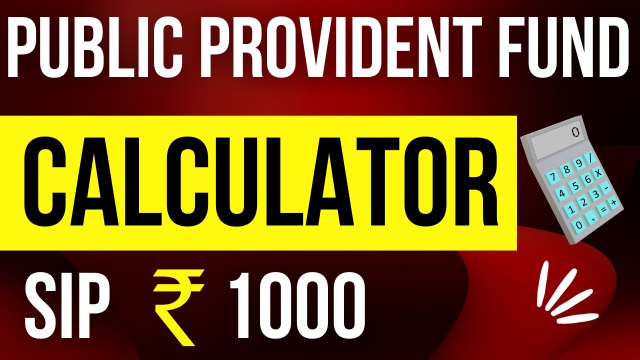 PPF Calculator | Monthly 1000 #finconcise #shorts
