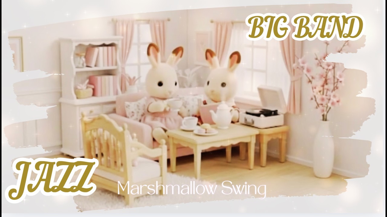 【5AM Wake Up Jazz】Marshmallow Swing  | Big Band Jazz 30min