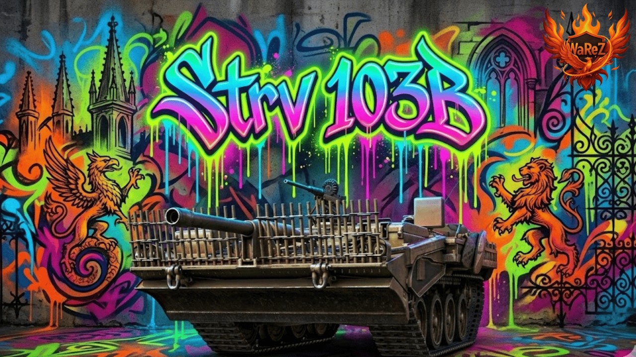 Strv 103B прокачка до Strv 107-12