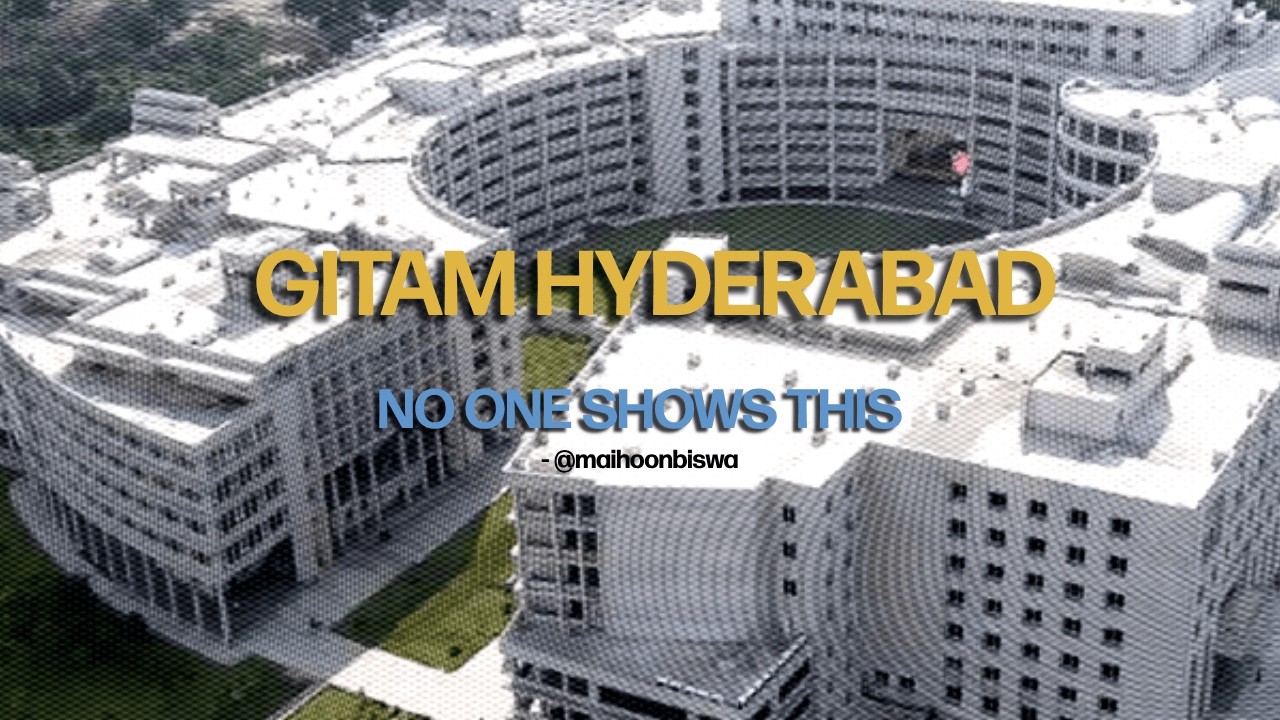 What GITAM Hyderabad Actually Feels Like (No Filter) || GITAM Hyderabad Campus Tour || 2026