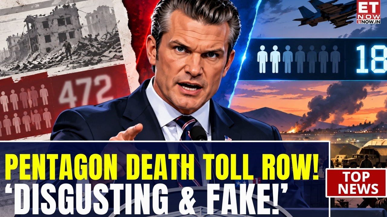 Hegseth Rejects Washington Post Iran War Casualty Report: &lsquo;Disgusting And Fake&rsquo; | WATCH | ET Now
