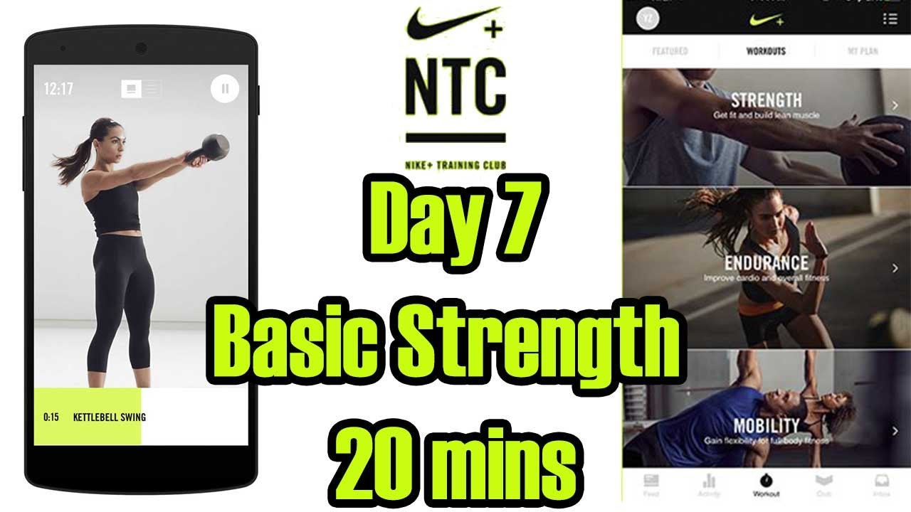 2021 NIKE TRAINING Day 07 Strength Kickstarter 20 Mins