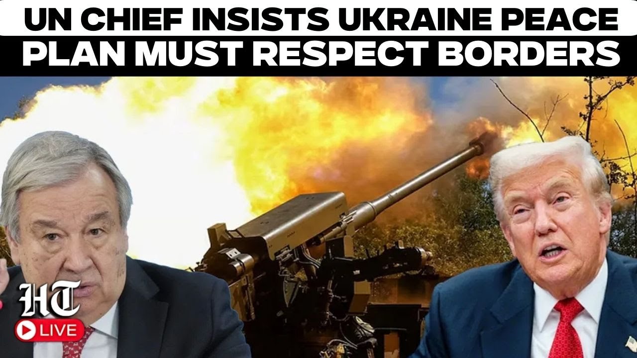 Live: UN Chief Tells G20 Ukraine Peace Must Uphold Territorial Integrity And UN Charter | Trump