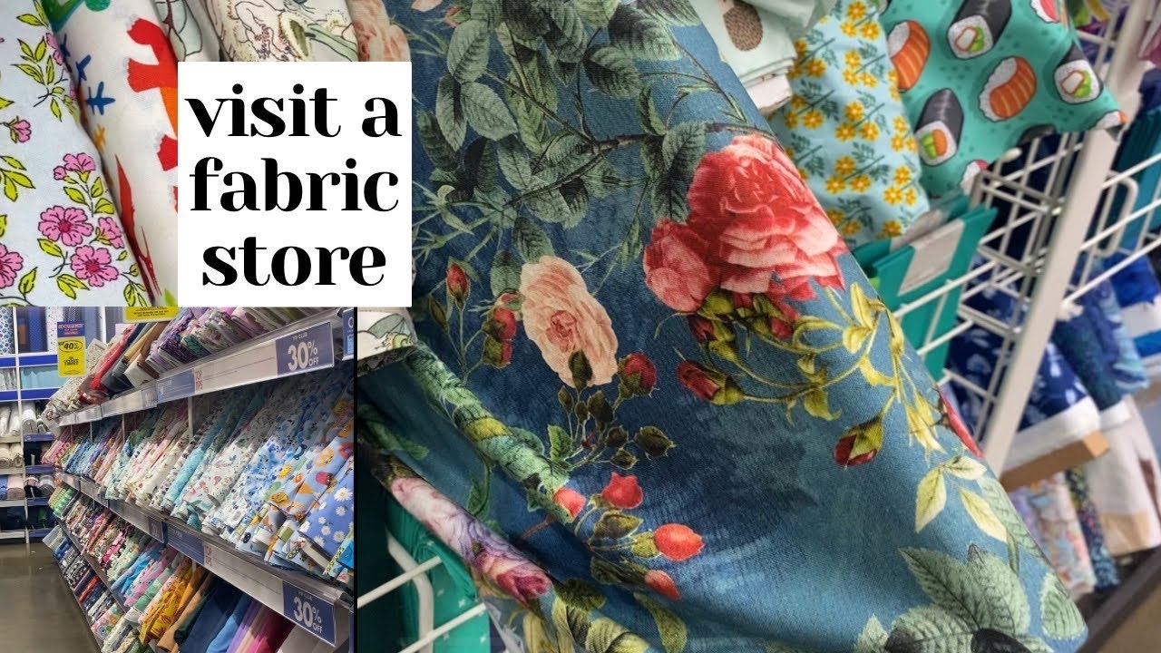 Visit a Fabric Store with Me 🎨 Spotlight Fabric Store