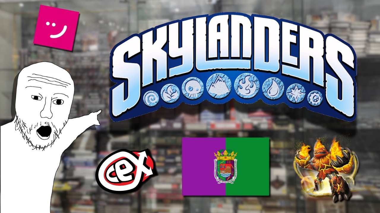 ⭐ CACERÍA DE SKYLANDERS POR MÁLAGA ⭐