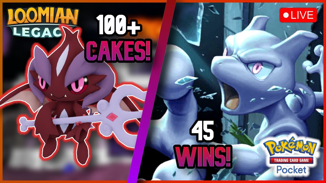 Hunting for 100+ Nymesis AND Grinding Pokemon TCG Pocket Event! | LIVE