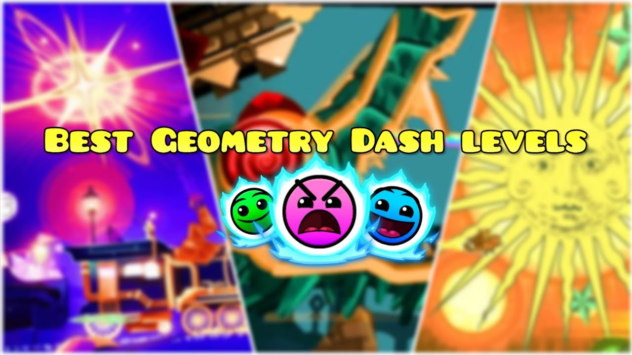 Top 10 Most beautiful/jaw-dropping levels in Geometry Dash (Must watch)