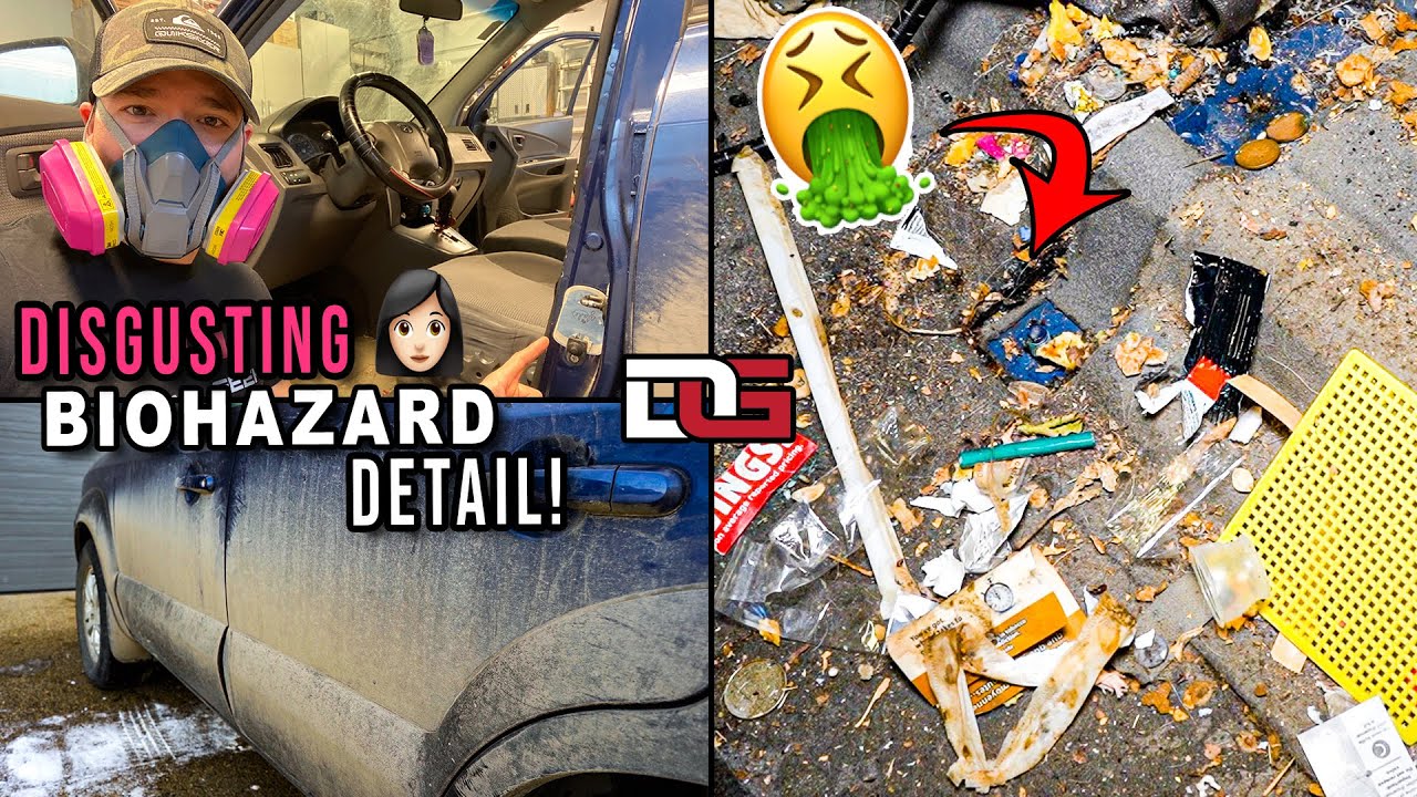 EXTREME Cleaning a Girl&rsquo;s NASTY DISASTER Car! | The Detail Geek