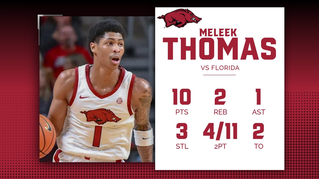 Meleek Thomas Condensed Tape vs Florida
