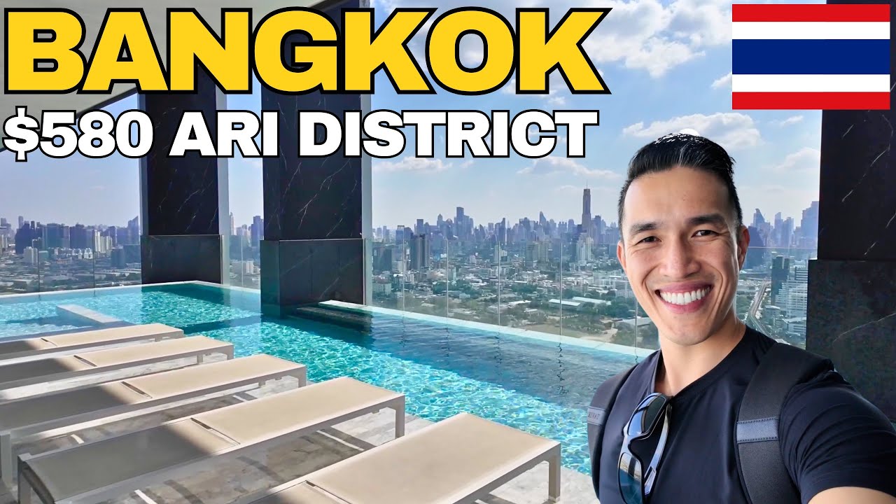 $580 Modern Luxury Living In Hip ARI District: Noble Around ARI Condo Tour | Bangkok Thailand