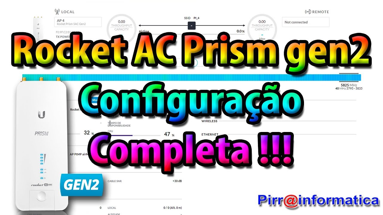 Configurar Rocket AC Prism gen2 Atualizar - Passo a Passo