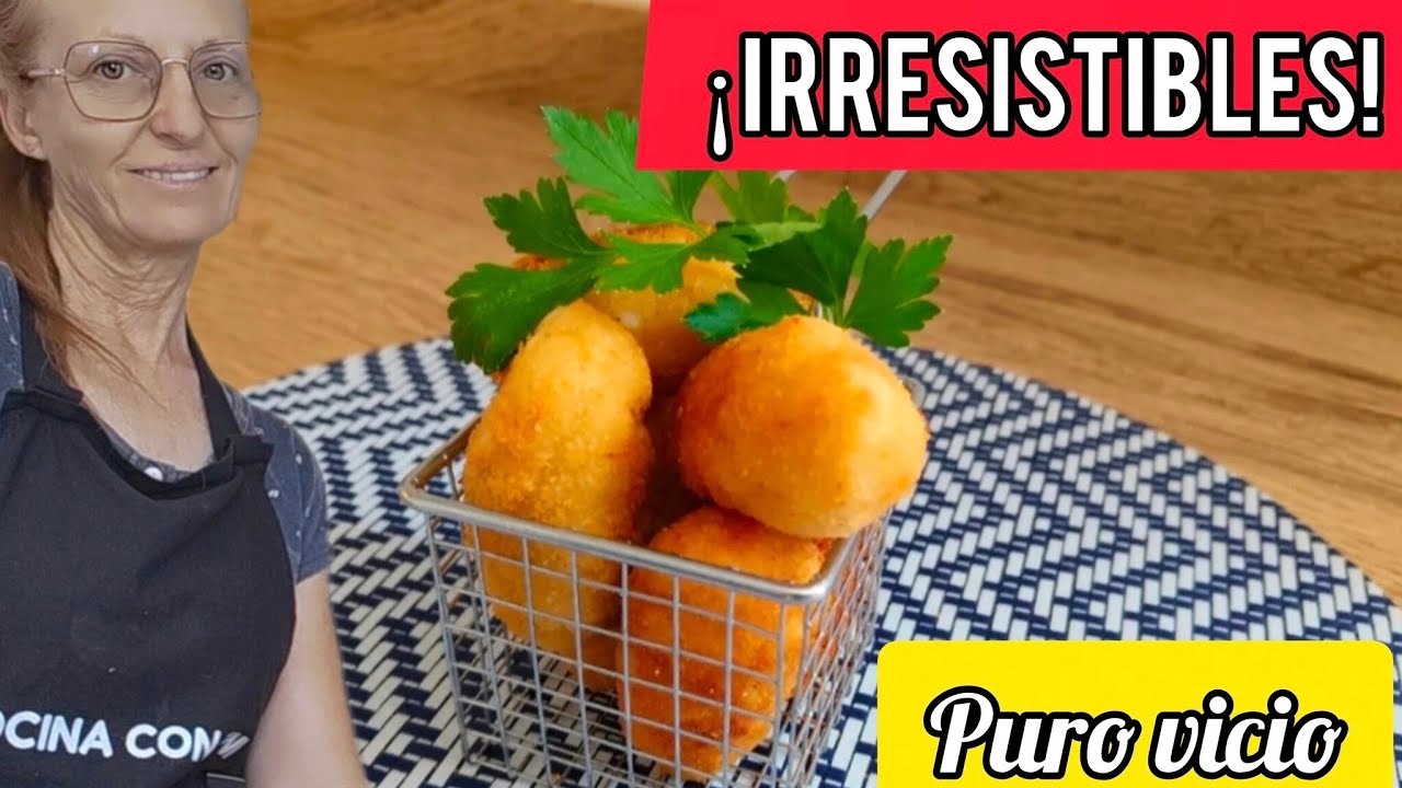 ✅ Las CROQUETAS de RAPE y LANGOSTINOS más JUGOSAS que he probado nunca
