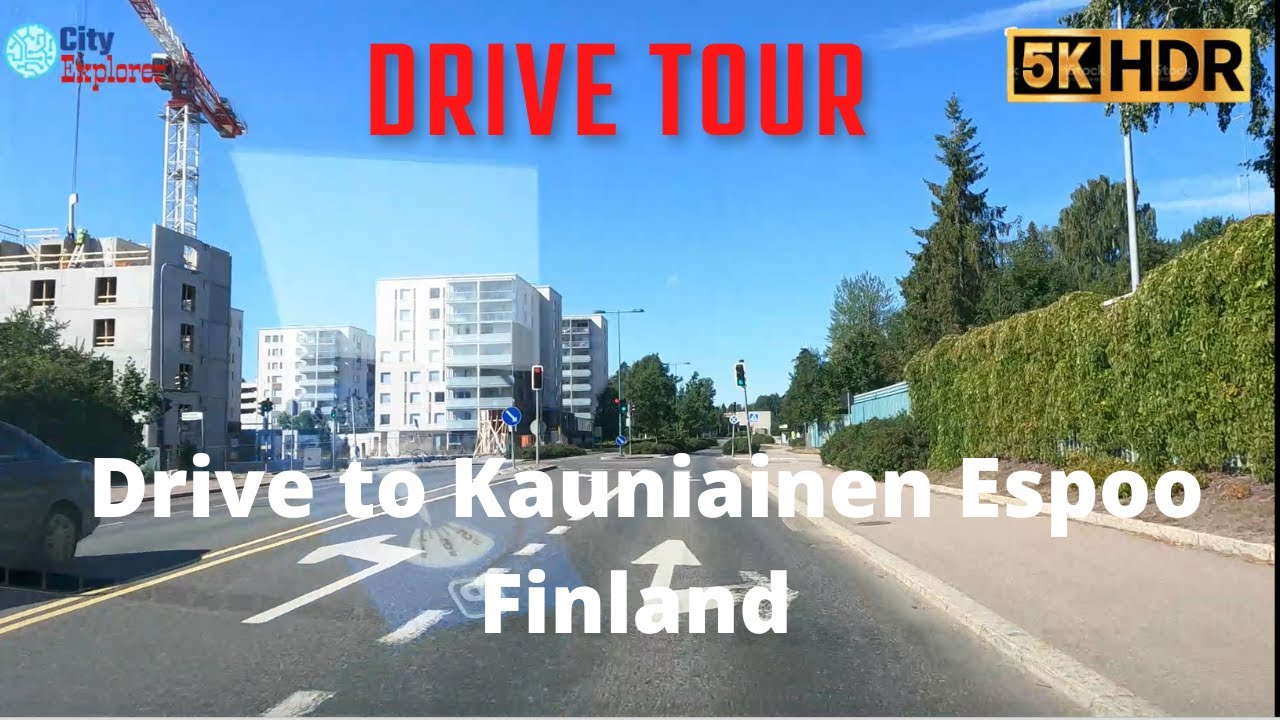 Drive to Kauniainen Espoo Finland🌴👓  #helsinki  #espoo  #finland #scandinavia