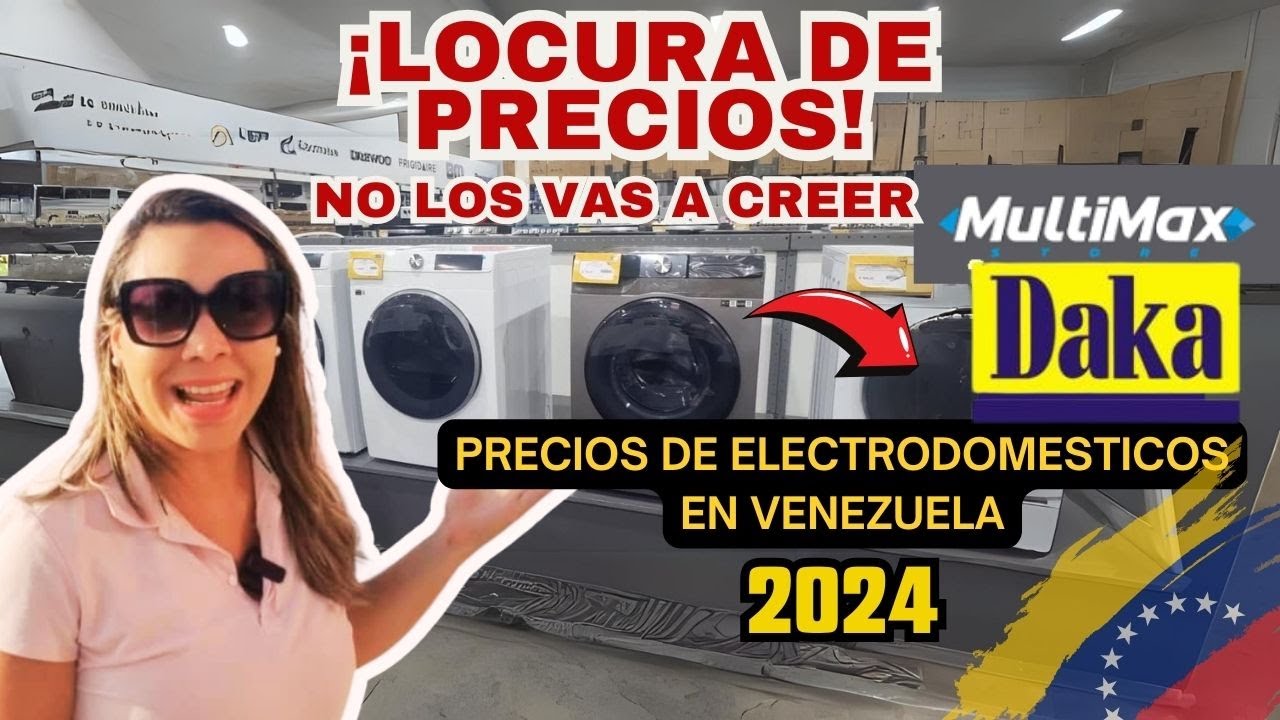 LOCURA DE PRECIOS EN ELECTRODOMESTICOS EN VENEZUELA/cuanto cuesta equipar una casa este 2024