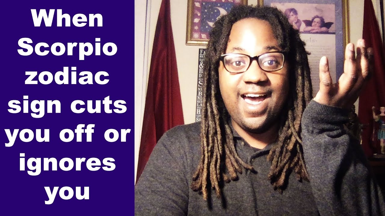 What To Do A When Scorpio Man Or Scorpio Woman Ignores You Or Cuts You Off [Lamarr Townsend Tarot]