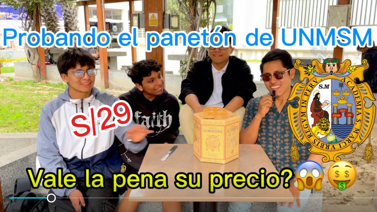 Probando el panetón UNMSM😋 Vale la pena su precio?