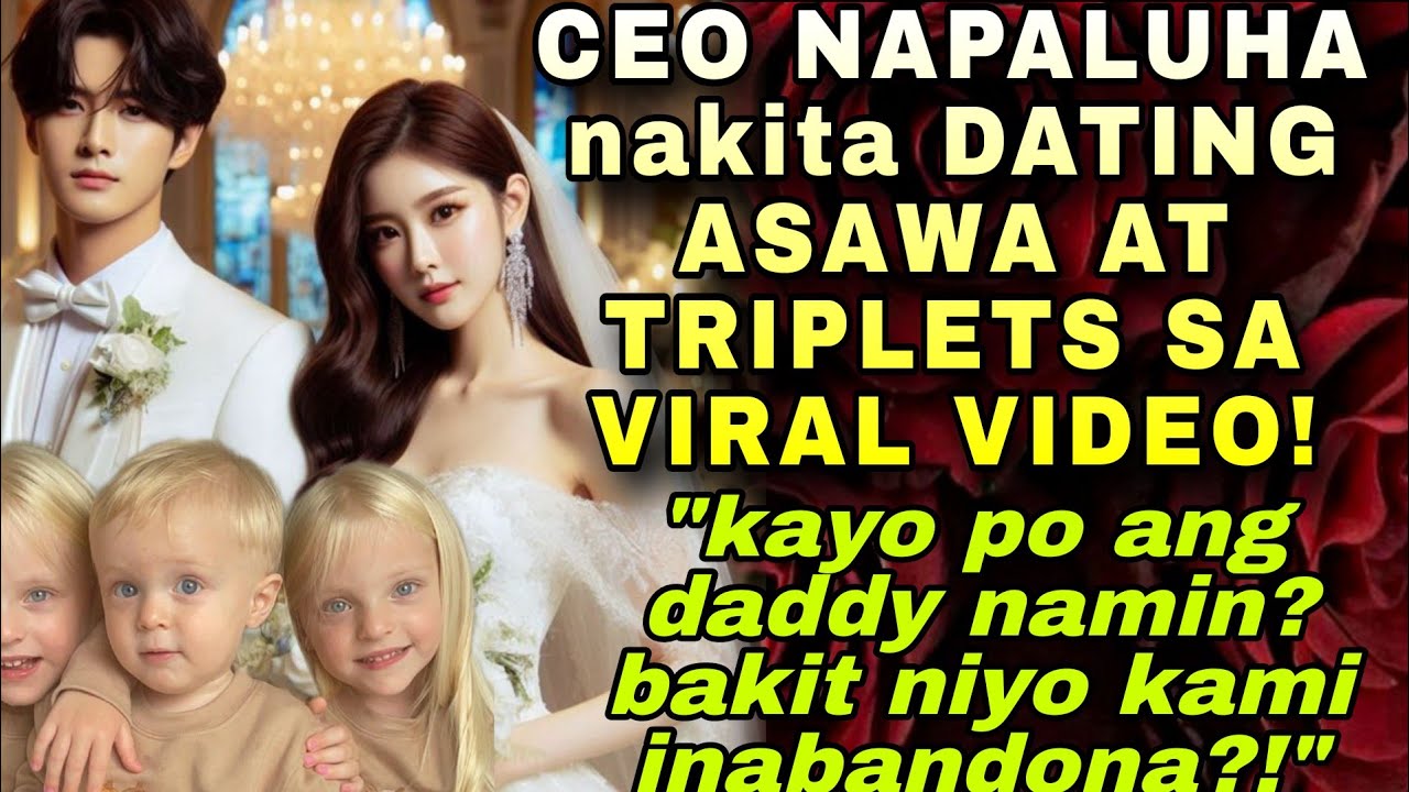 CEO NAPALUHA nakita DATING ASAWA AT TRIPLETS SA VIRAL VIDEO! Ikaw ang daddy namin? bakit inabandona