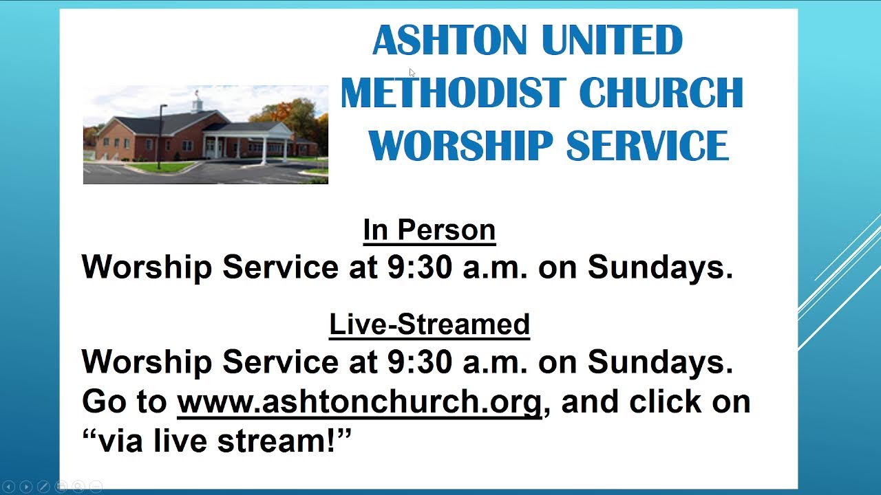 Ashton UMC Live  November 30,   2025