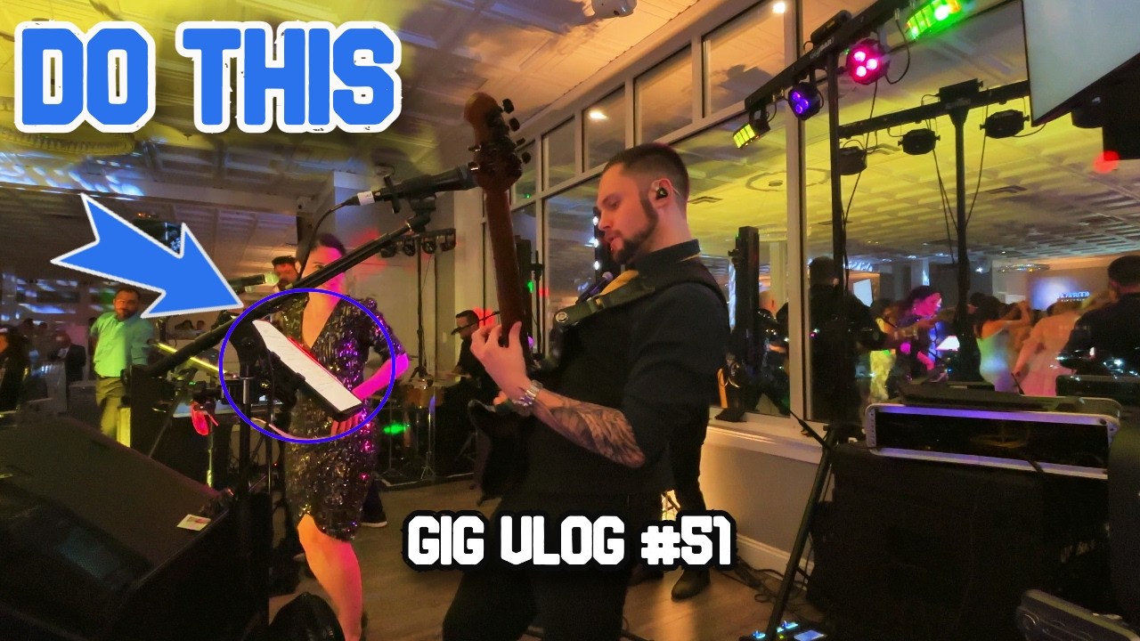When WEDDINGS Feel Like CONCERTS || Gig Vlog #51