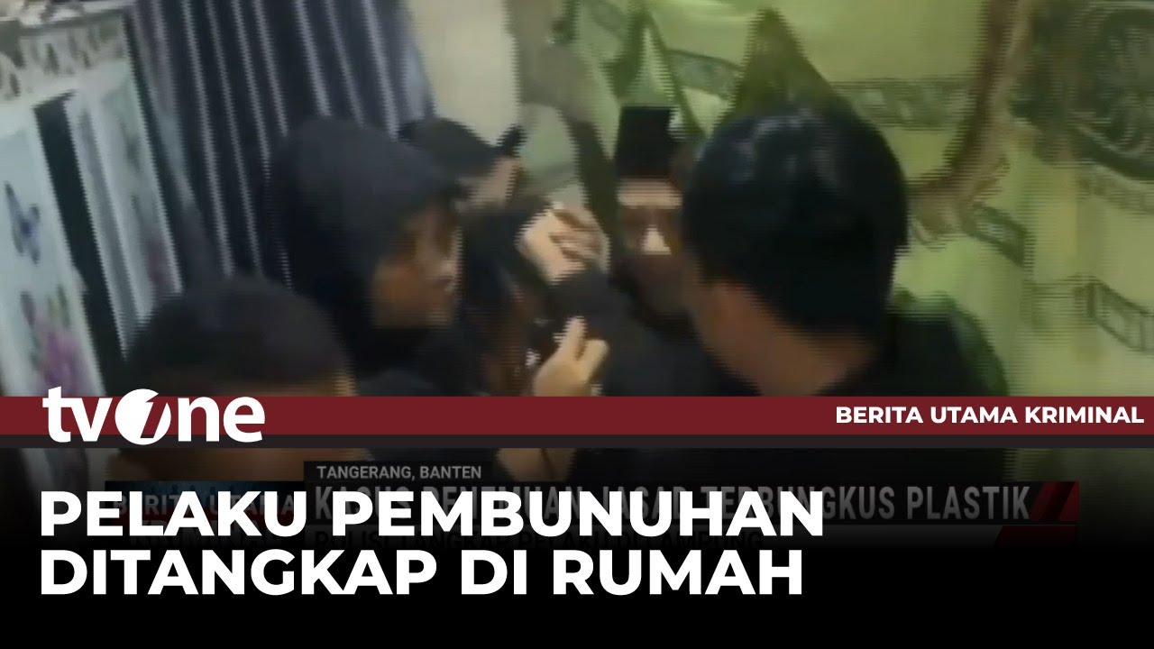 Polisi Tangkap Pembunuh Pria Jasadnya Dibungkus Plastik di Tangerang | tvOne