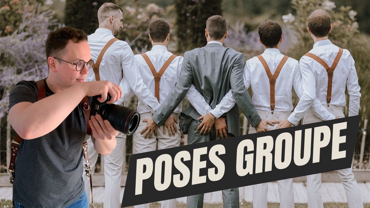 Photos de groupe en mariage, les pimenter avec des poses qui fonctionnent !