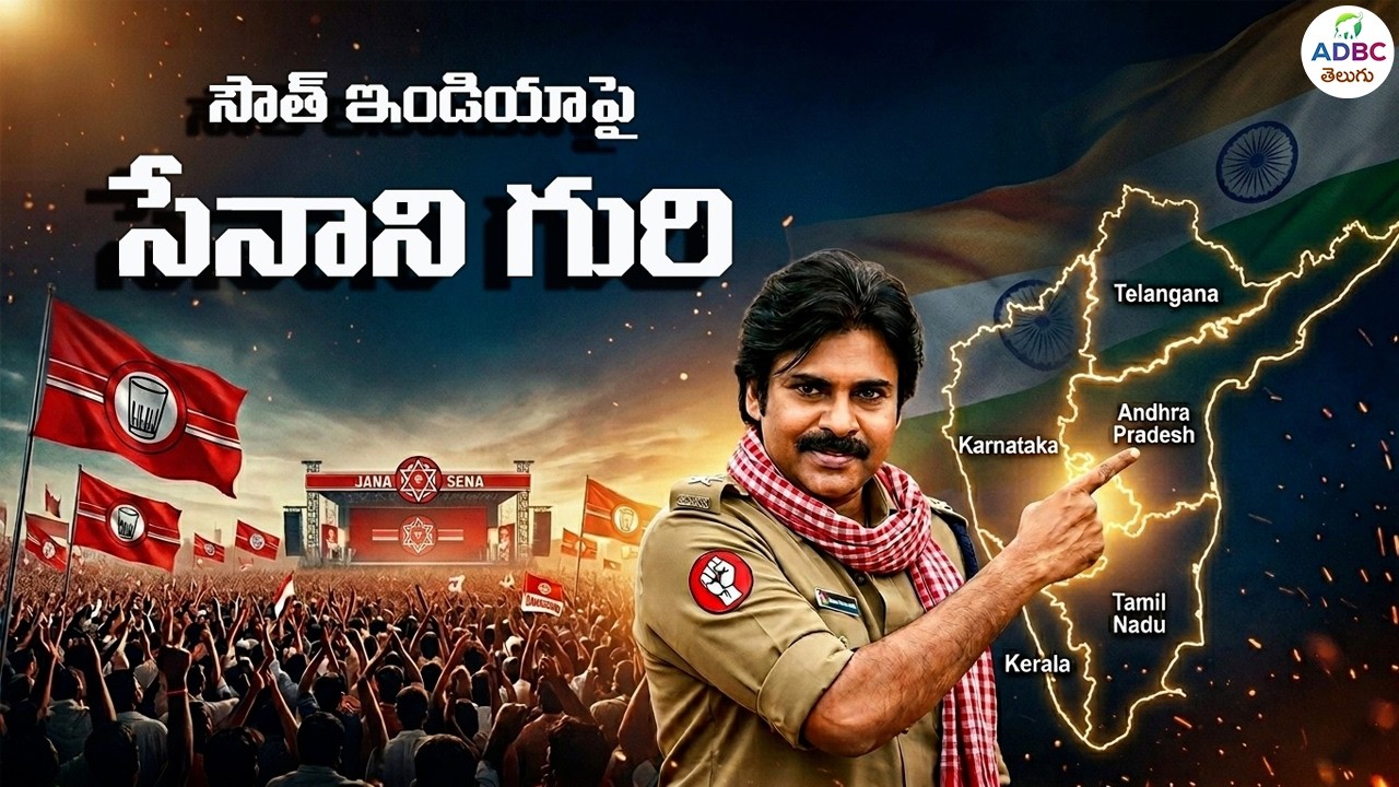 సౌతిండియా పై జనసేనాని గురి..! | Target South India | Pawan Kalyan Master Plan | ADBC Telugu