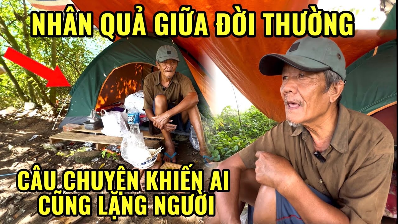 Người đàn ông sống ẩn trong lùm cây: Câu chuyện nhân quả khiến ai cũng suy ngẫm