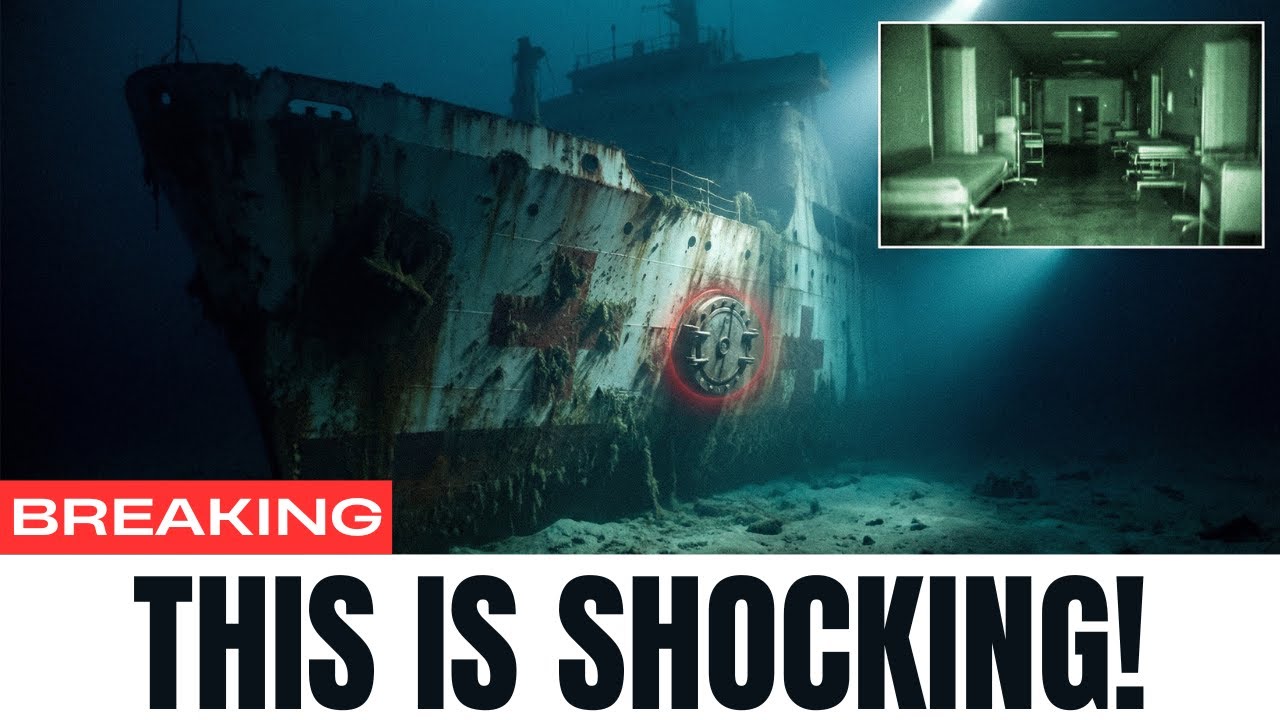 TERRIFYING FIND: Drone Discovered Abandoned WWII Hospital Ship Full of Personal Effects