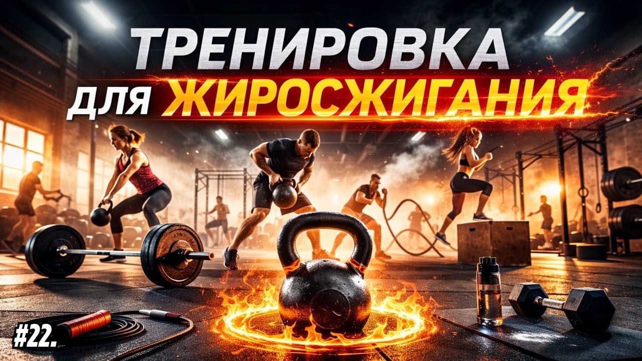 Тренировки для жиросжигания | Эффективная круговая система