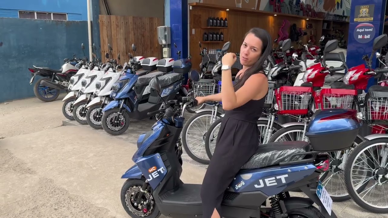 Scooter elétrica Jet de 1000 watts! Ainda vale a pena investir?