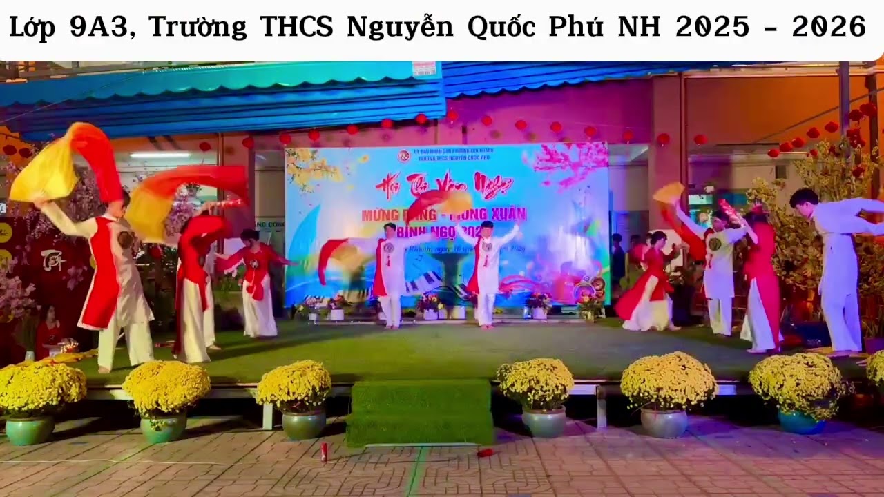 Năm học cuối cấp II của con trai lớp 9A3, Trường THCS Nguyễn Quốc Phú 2025 - 2026#anhtubientv,!!