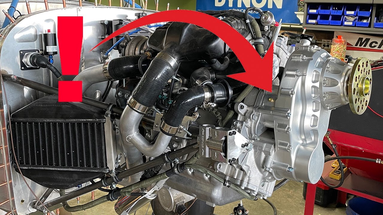 SkyTrax Reduction Drive on the Turbo Yamaha Rans S21 EP37