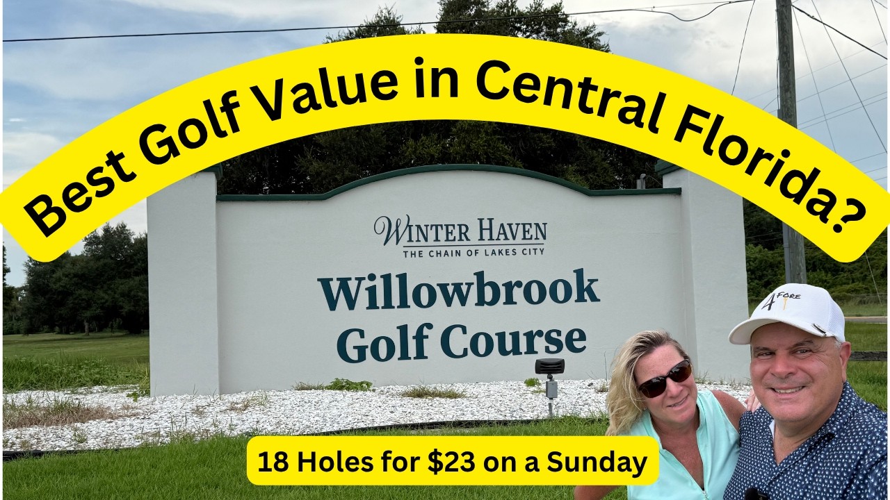 We Played 18 Holes in Florida for ONLY $23! (Willowbrook Golf Course Review)