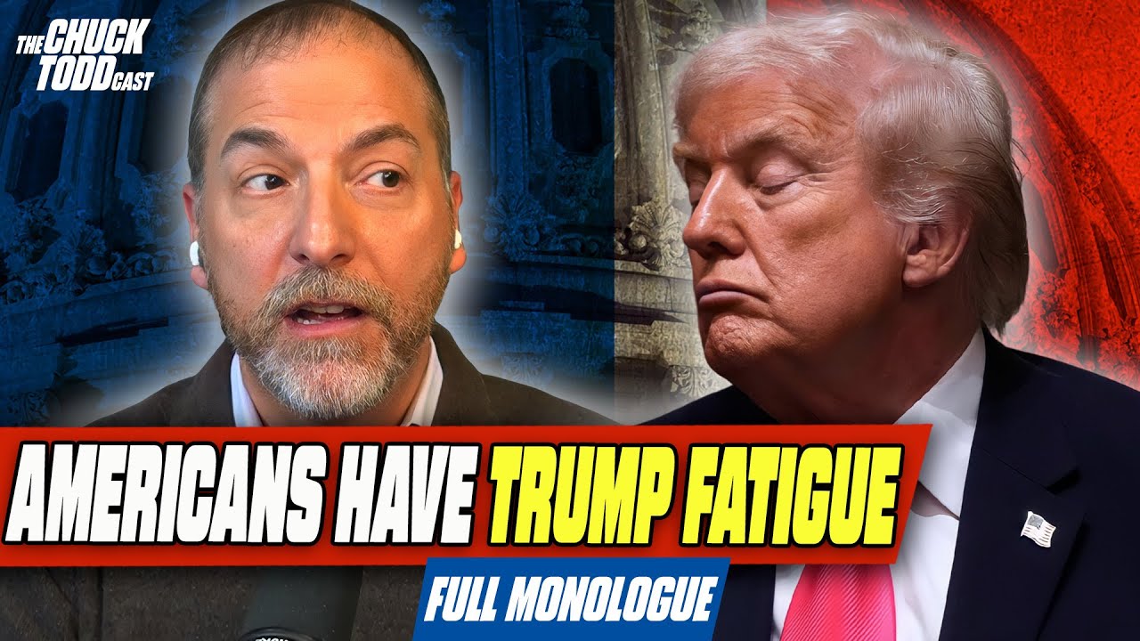 Americans Are Exhausted By Trump&rsquo;s Abhorrent Behavior | Chuck Todd Politics Podcast