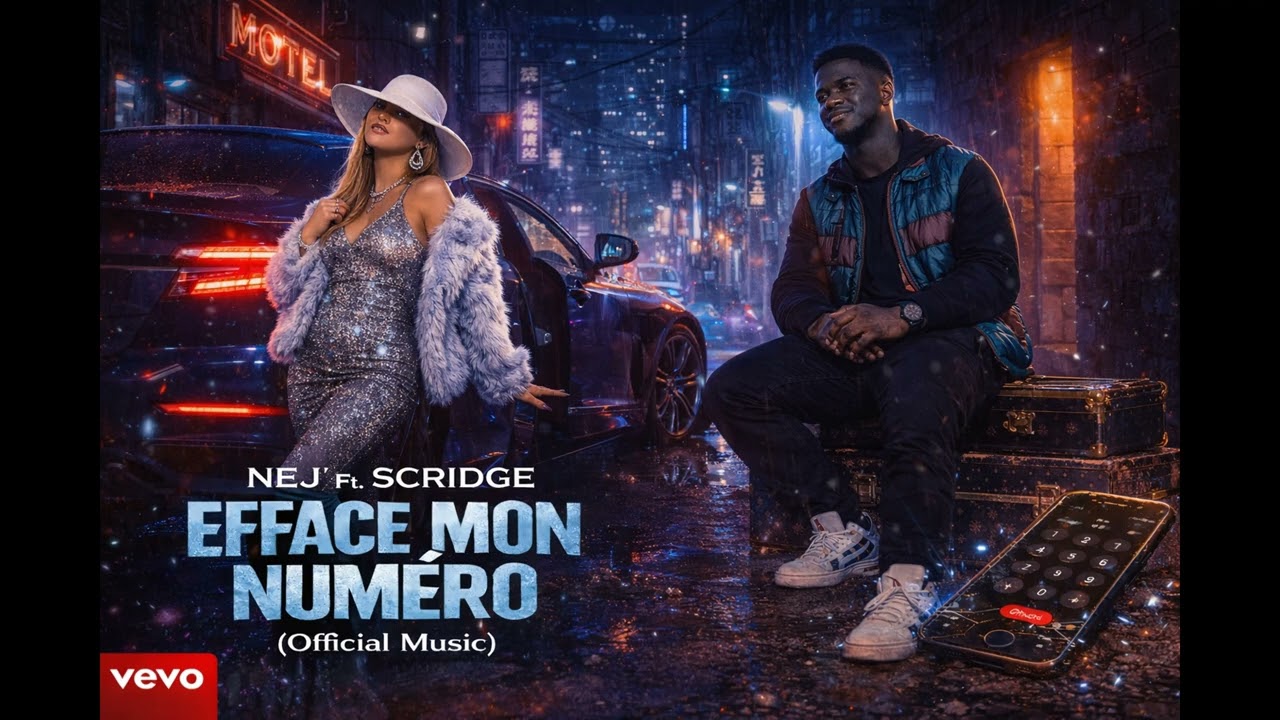 NEJ' Ft. Scridge - Efface Mon Num&eacute;ro (Official Music)