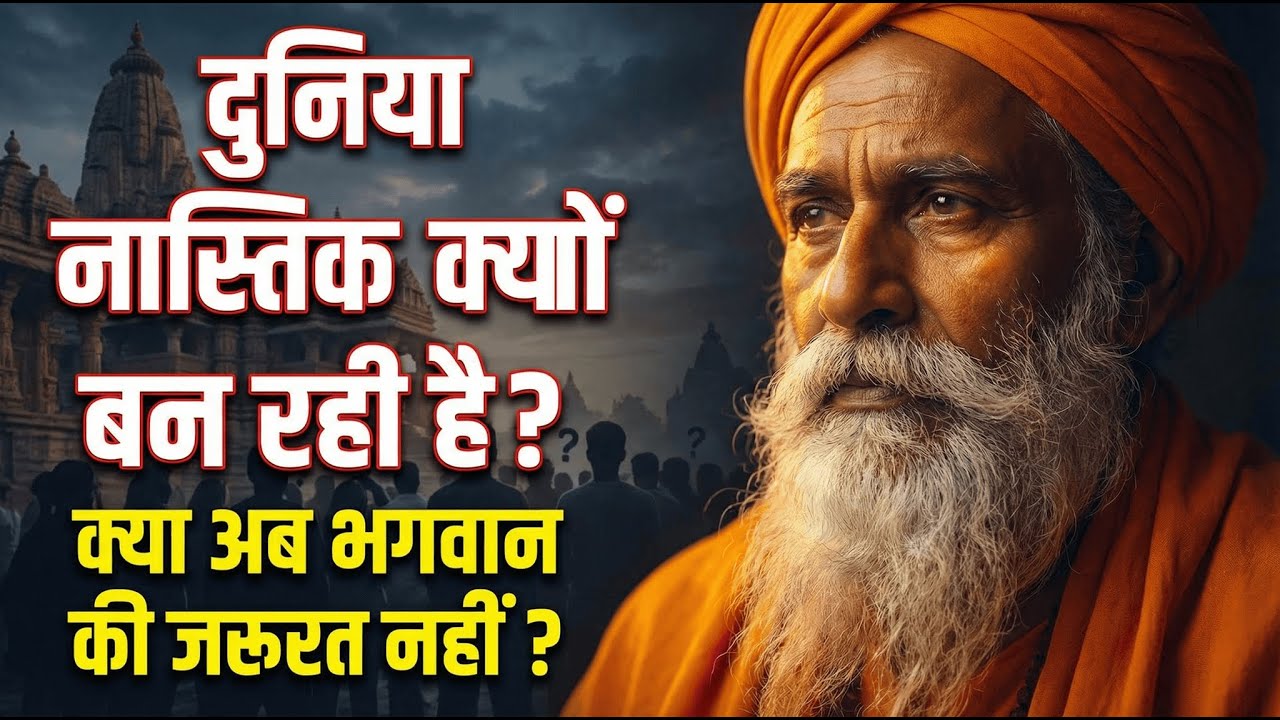 दुनिया नास्तिक क्यों बन रही है? क्या अब भगवान की जरूरत नहीं ? Anmol Satsang