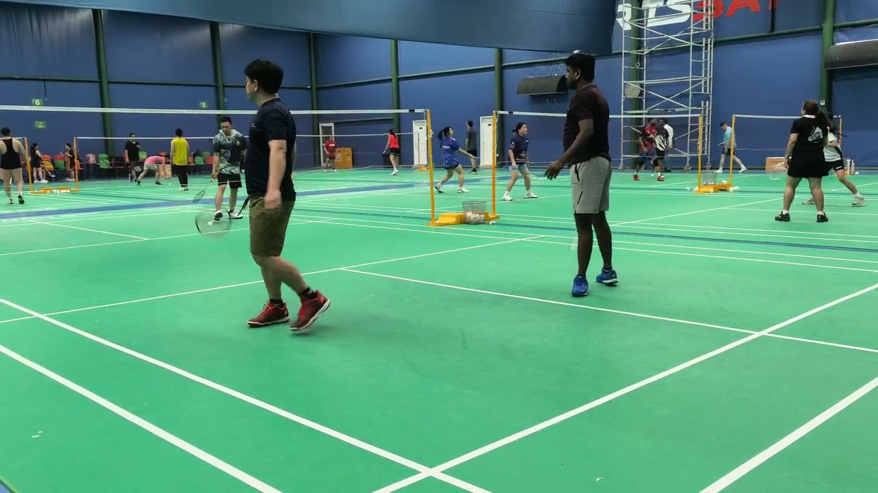 Kiran/Ric vs. Weng/Mark 🏸