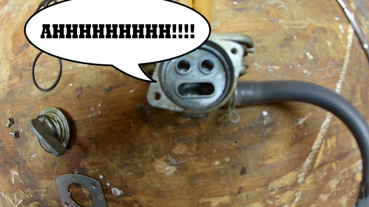 Dirtbike leaky fuel petcock repair - Yamaha WR400