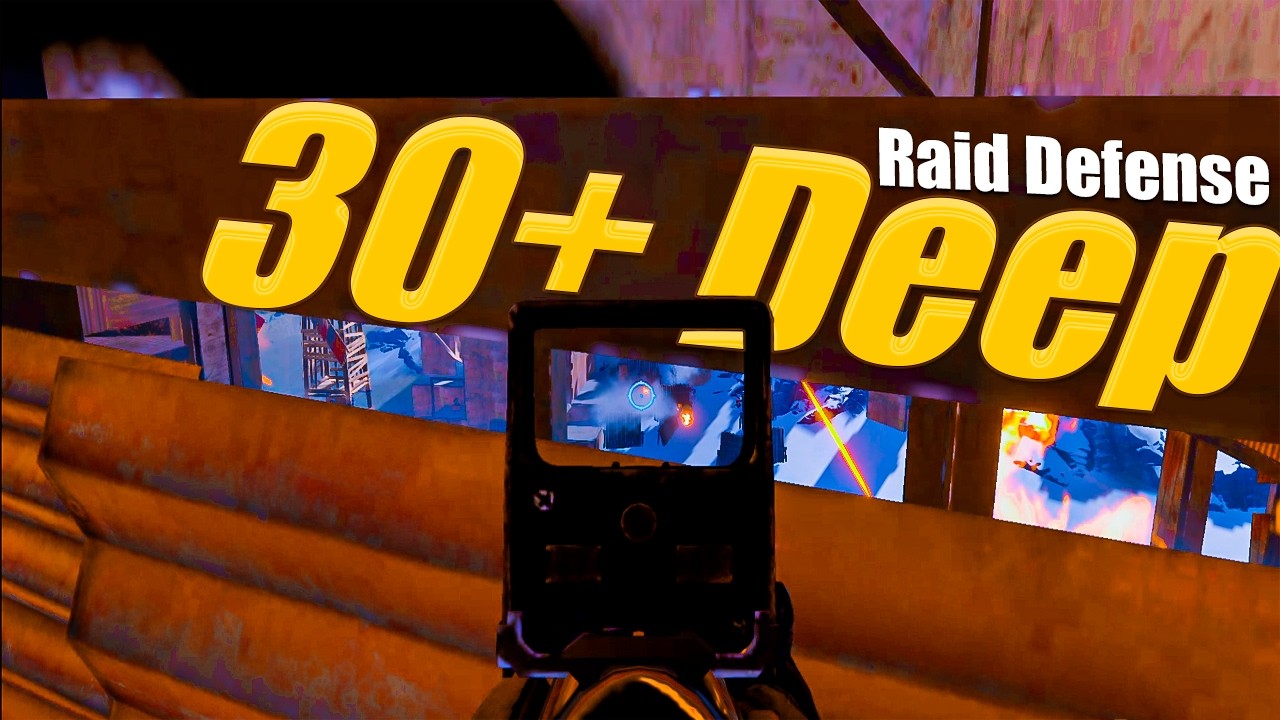 Raid Defense Against Big Zerg 30+ Deep l #ẄeedTeam