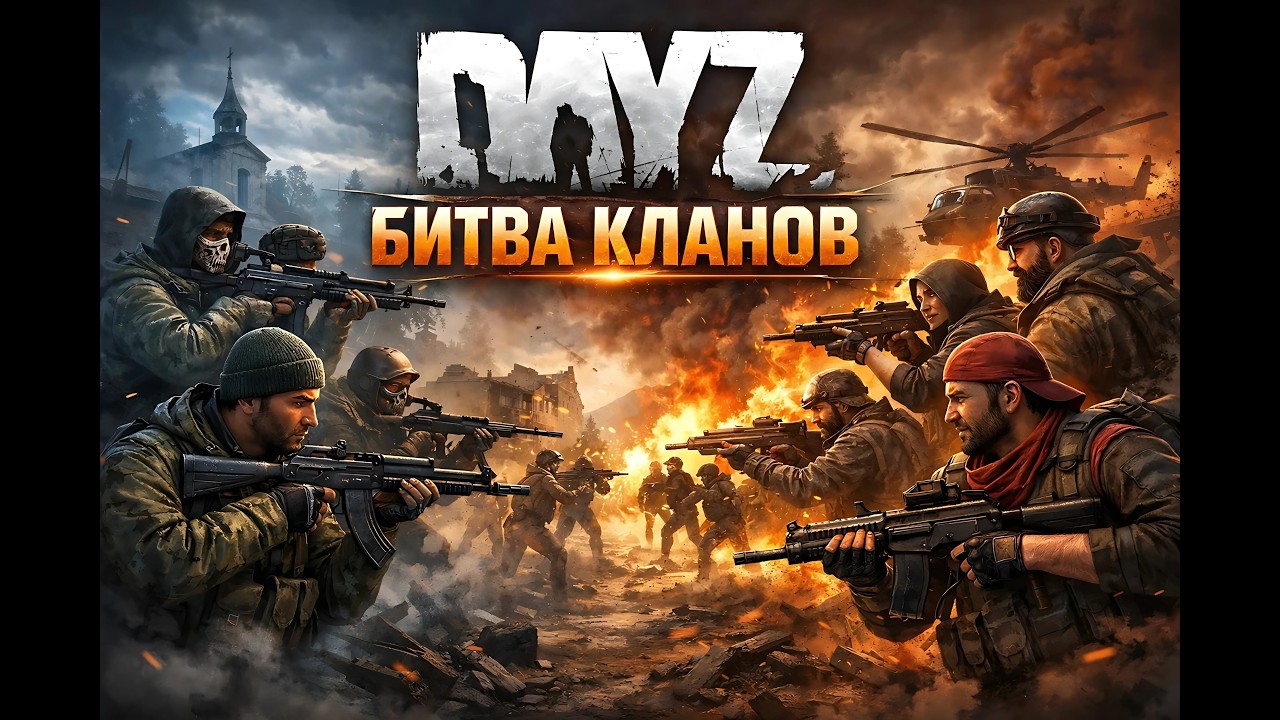 БИТВА КЛАНОВ В DAYZ