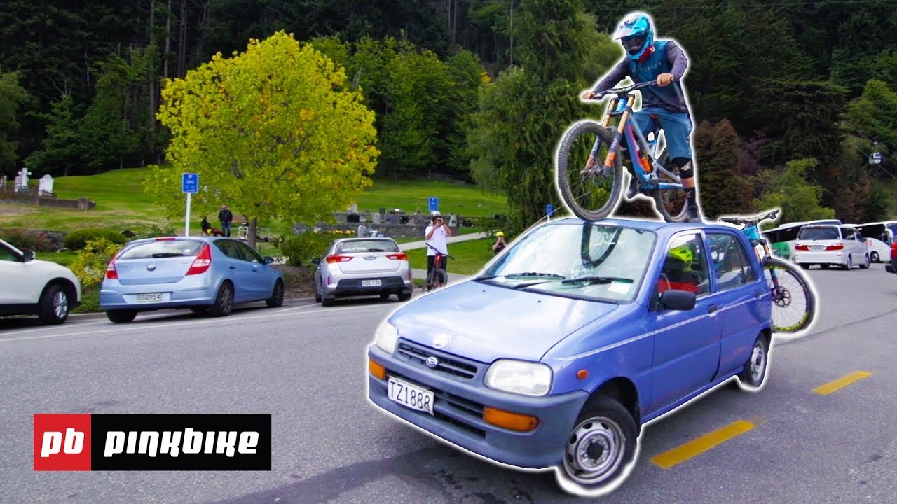 Sessioning Challenge in the Bike Park w/ The Vanzacs