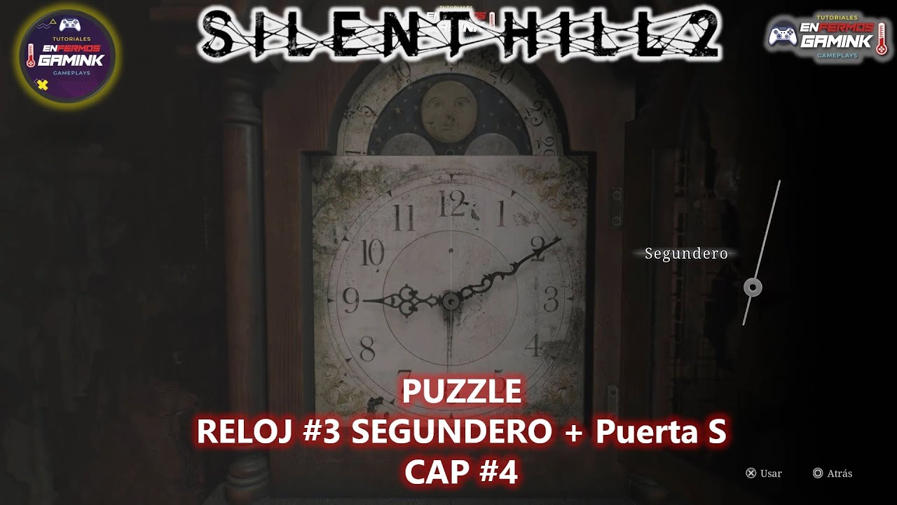 57. PUZZLE del RELOJ #3 SEGUNDERO + Puerta S &ndash; CAP 4 😱 Silent Hill 2 Remake