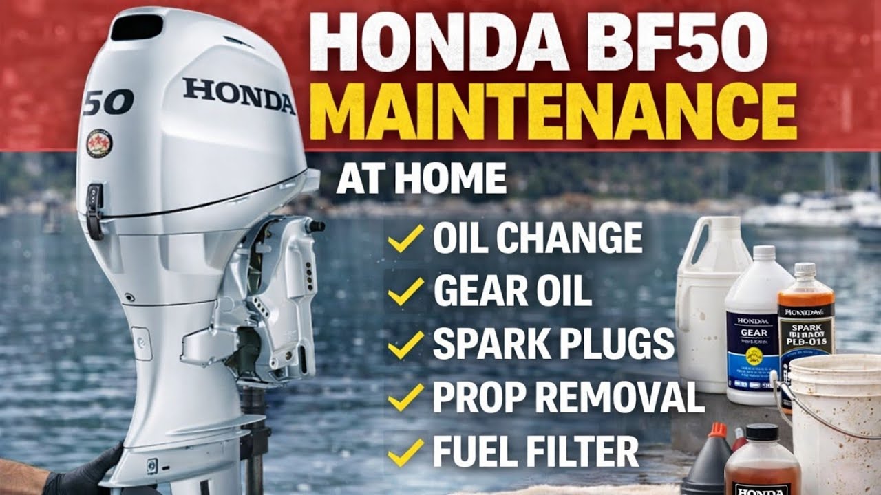Honda BF50 Outboard Maintenance Guide | Keep Your Motor Running Smooth
